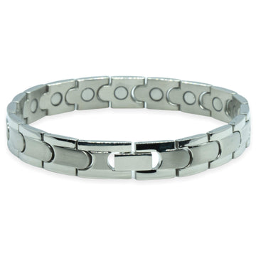 Gegen Psoriasis und Ekzeme – Chrom-Magnetarmband