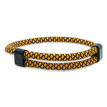 Orange Elftal bracelet - Adjustable rope - Football