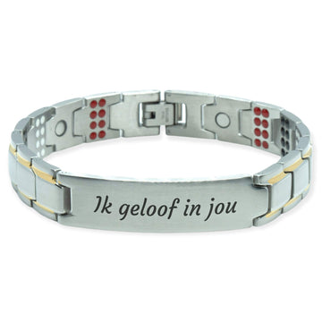 Magnetarmband - 8 Maxneet - Mit Ihrem eigenen Text