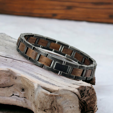 Vintage Woody – Authentisches Herren-Holzarmband