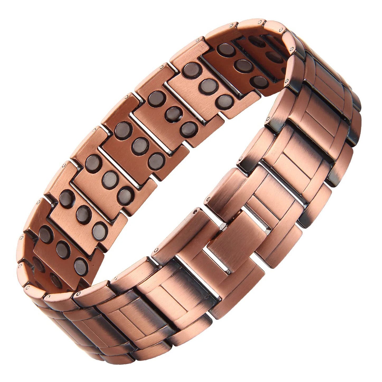 Maxi-Arthritis-Magnetarmband aus reinem Kupfer (3 Magnetschichten)