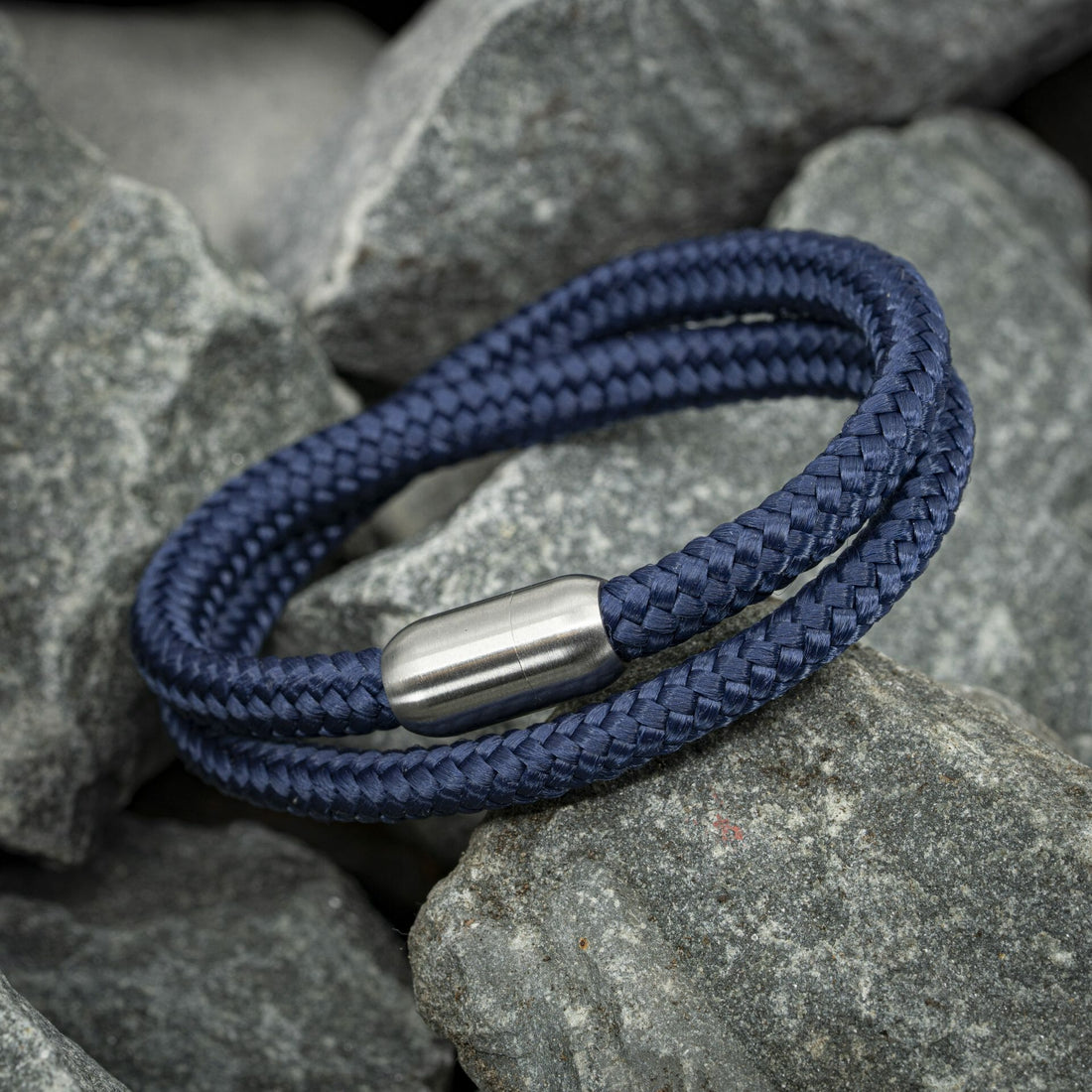 Zen bracelet - Blue rope (assemble yourself)