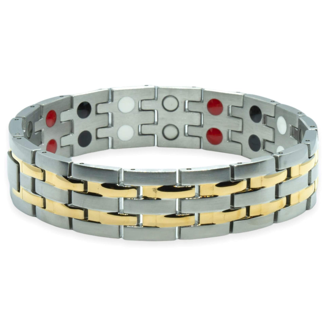 Magnetarmband – Der Klassiker – Goldgrau