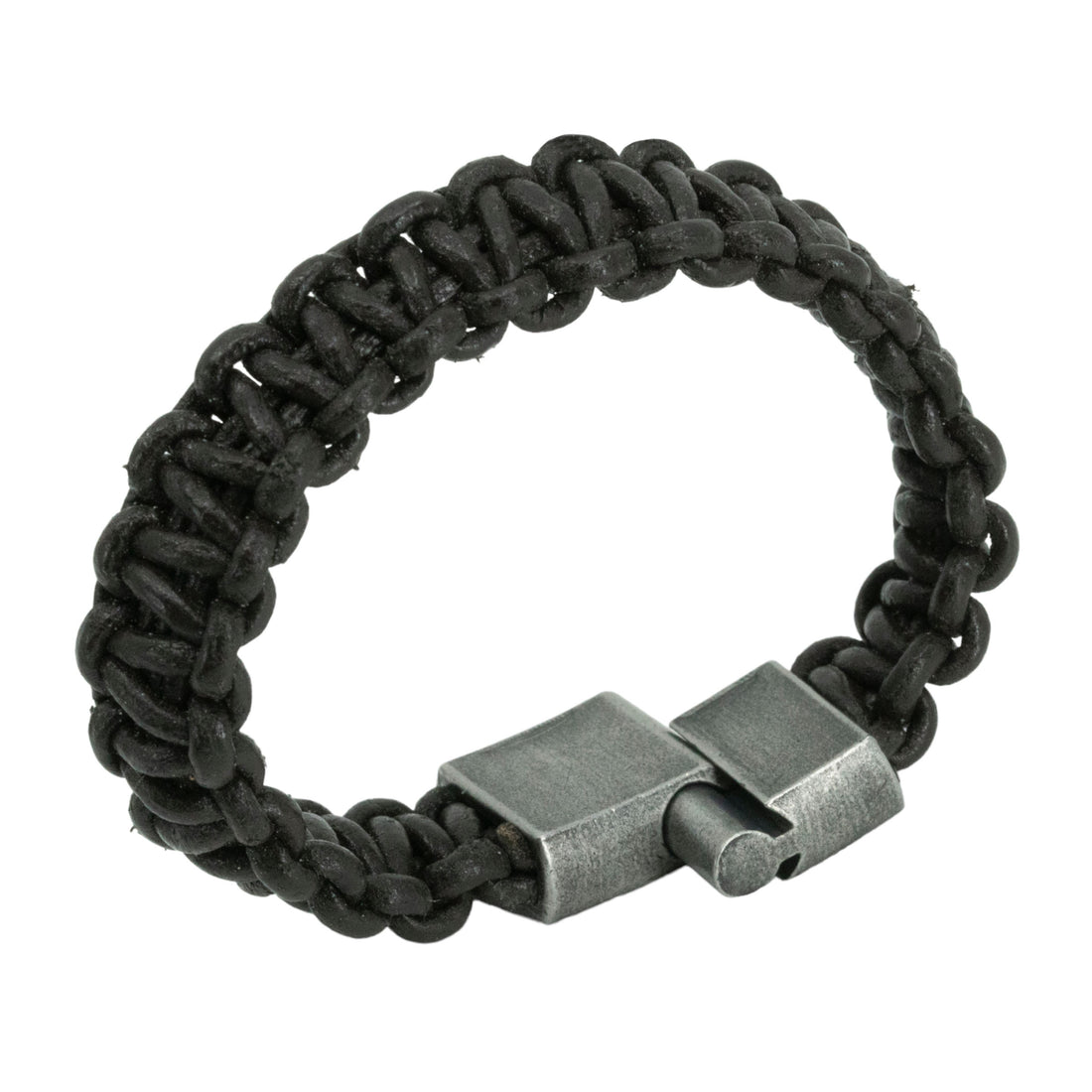 Men's bracelet tough leather with engraving