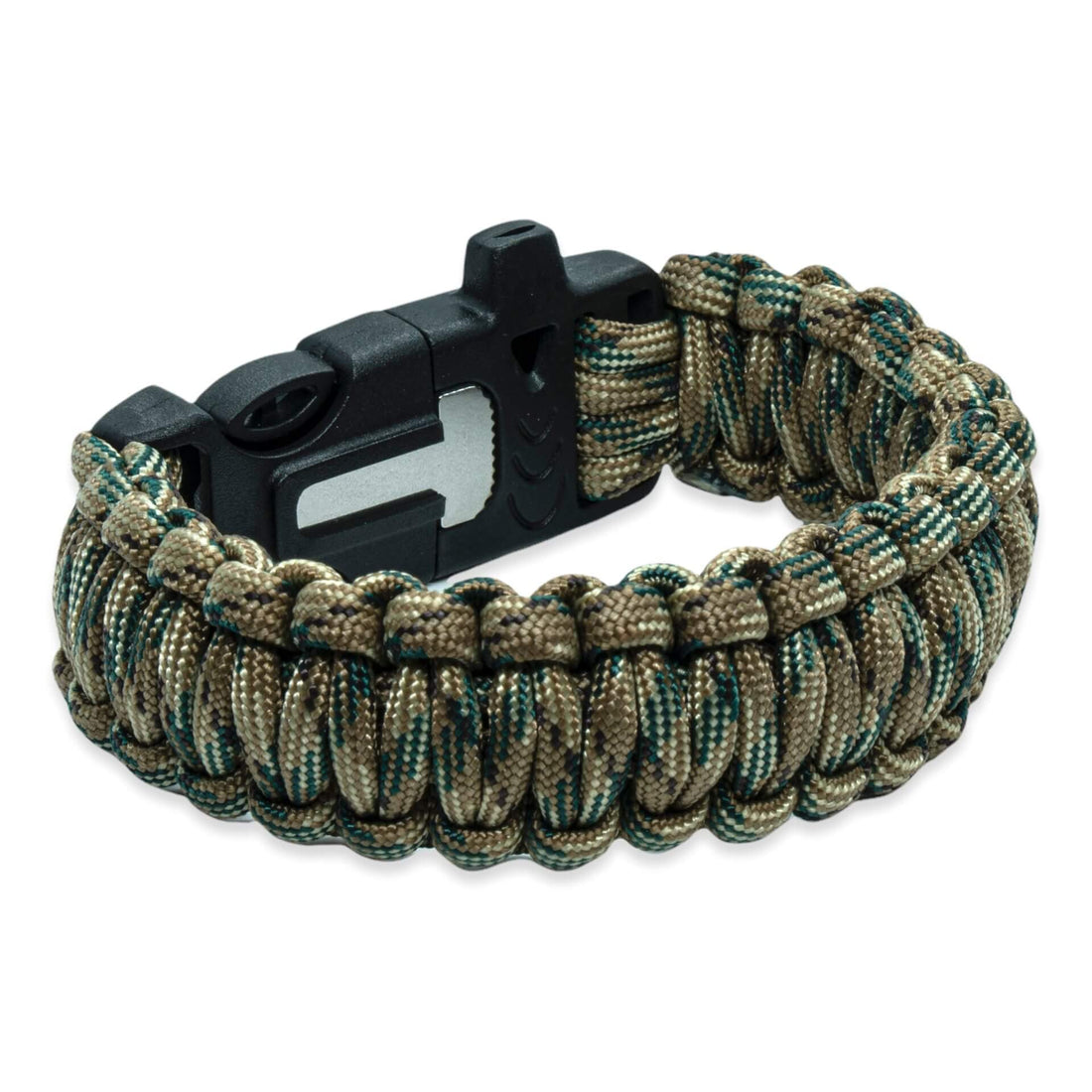 Fire Starters Bracelet (Military / Desert / Camouflage)
