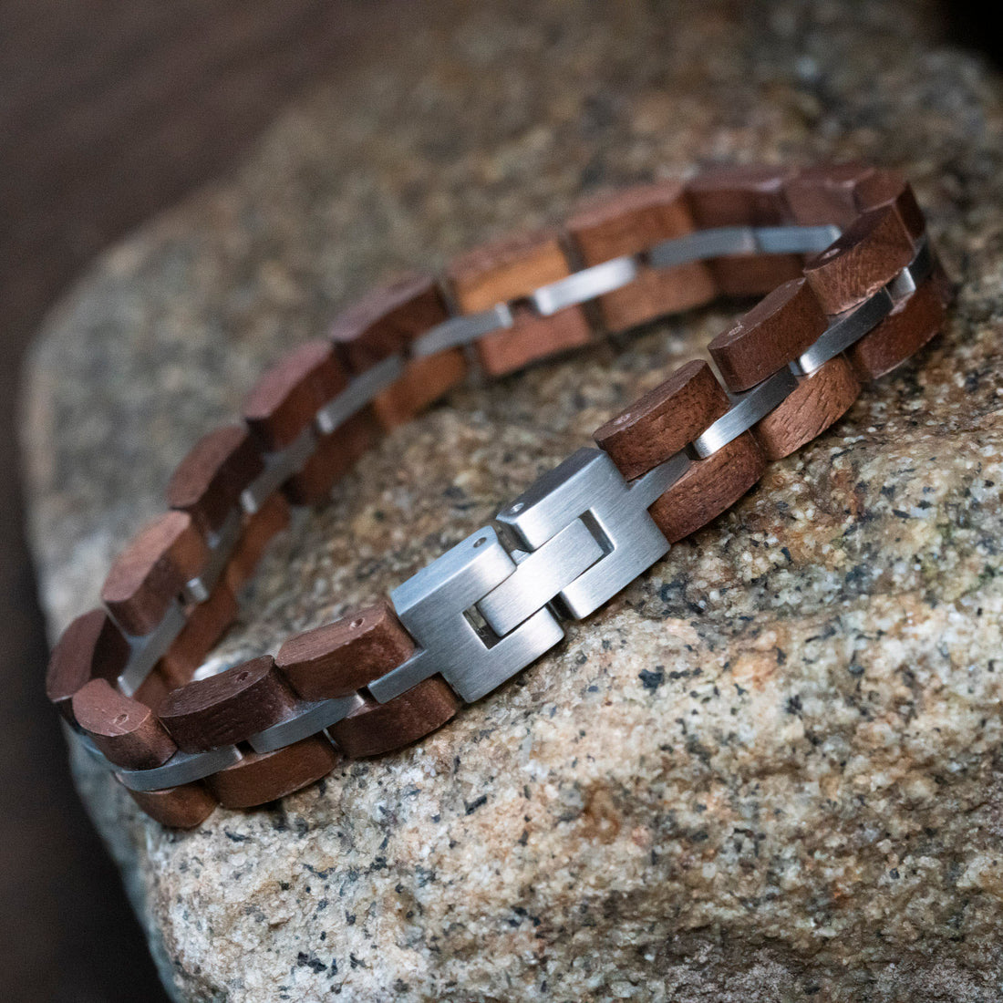 TimberWood Walnuss – Holzarmband